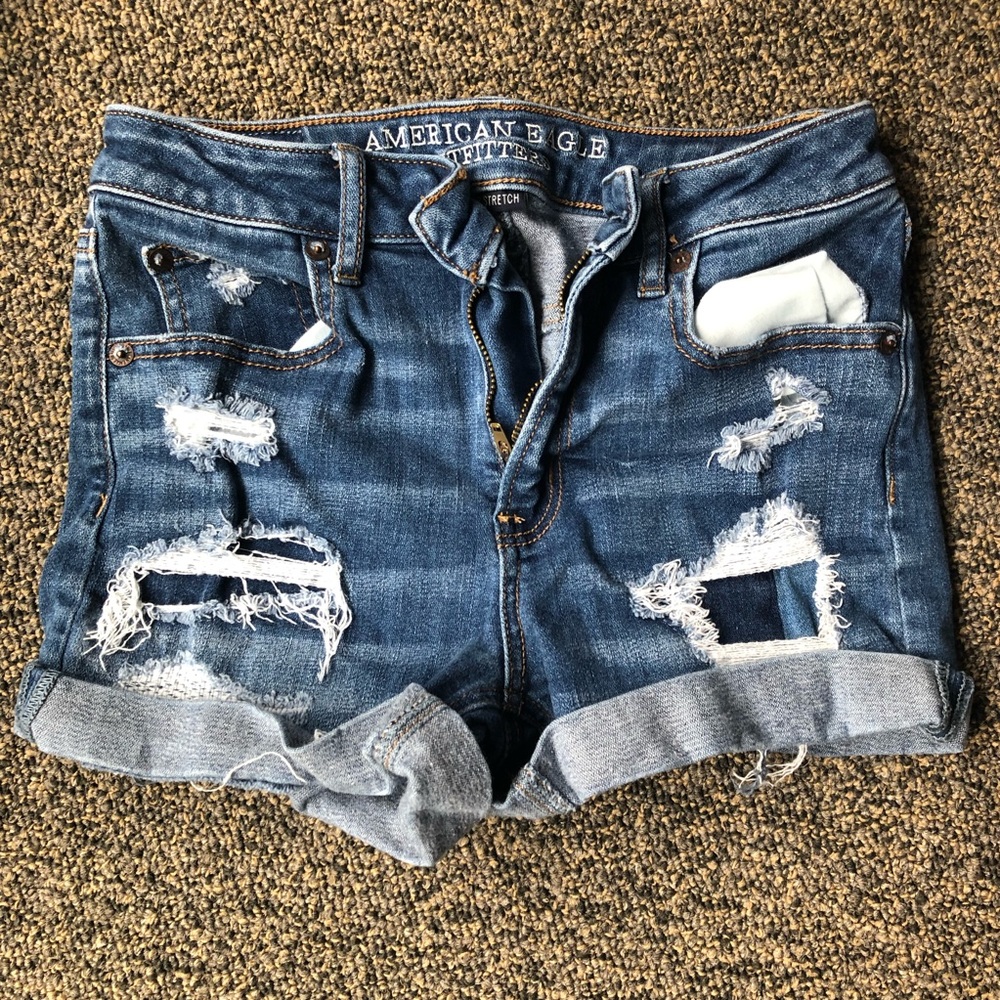 Size 0 American Eagle Denim Shorts
